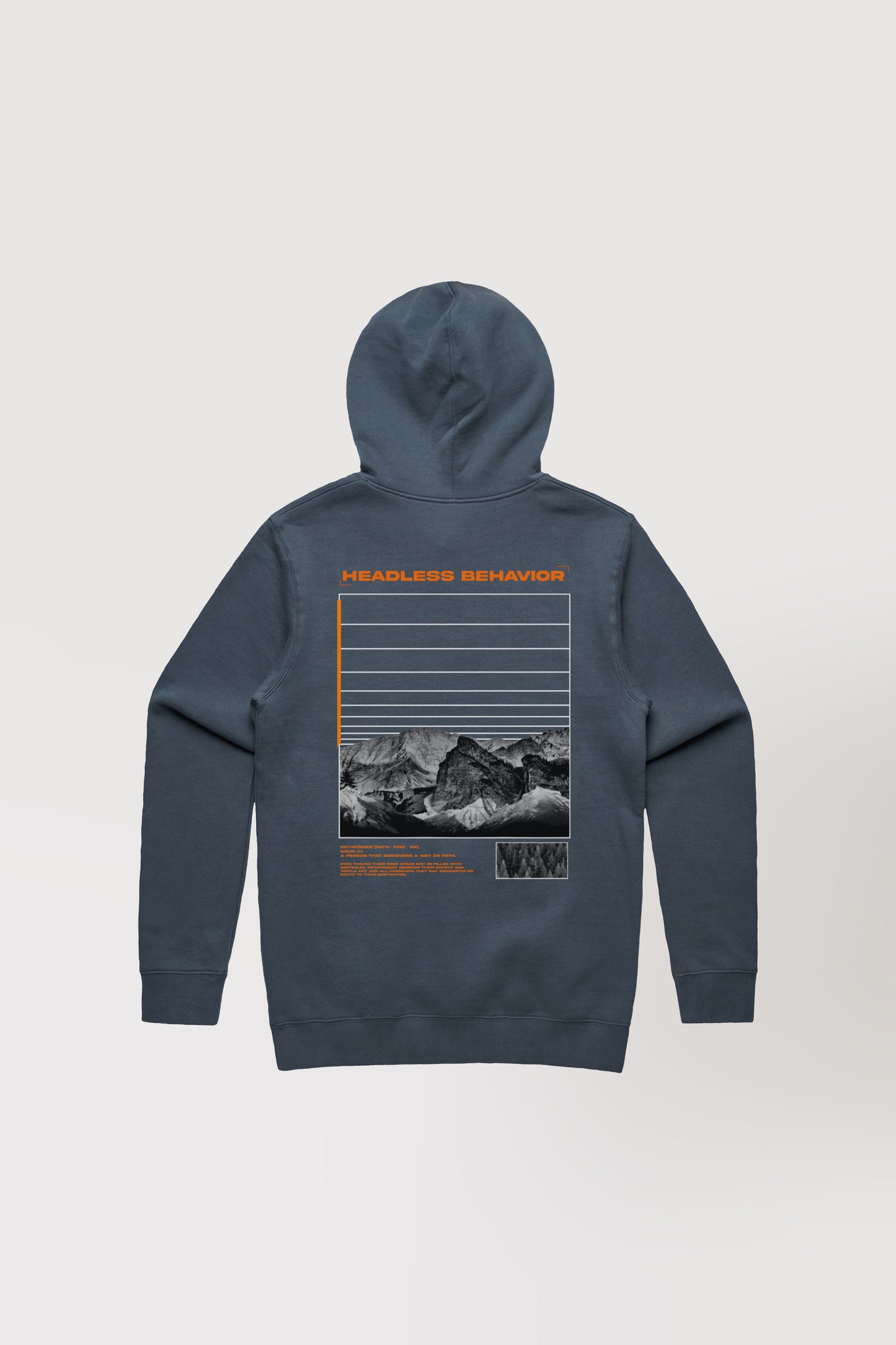Back Pathfinder Hoodie Design