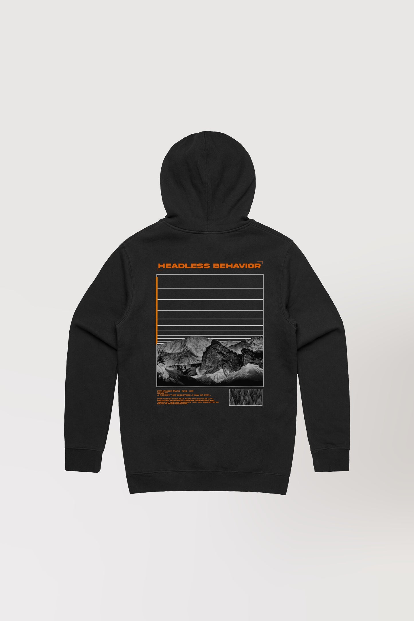 Back Pathfinder Hoodie Design